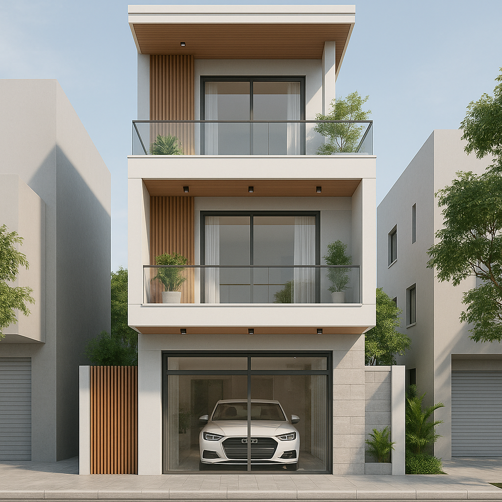 nhà phố 3 tầng Bắc Ninh